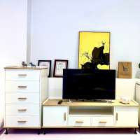 Wholesale Hot Sale Living Room Furniture Wood MDF TV Stand Modern TV Cabinet