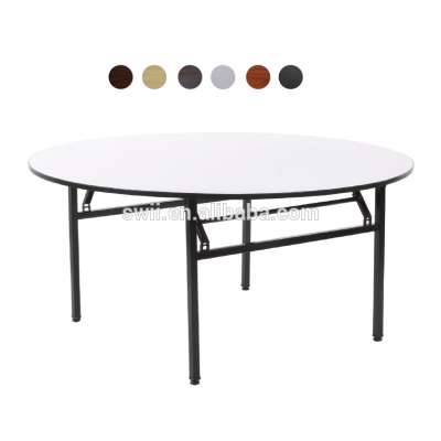 Laminate Plywood Banquet Foldable IBM Training Table For Sale