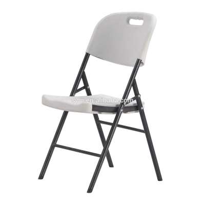 Outdoor furniture HDPE plastic folding chairs wholesale