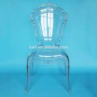 Wholesale Crystal Clear Resin Princess Chair For Wedding Party