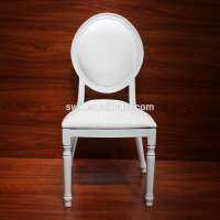 Wholesale Louis Xiv Oval Back Dining French Wedding Louis Ghost Chair for Wedding and Event