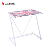 cheap modern glass computer desk table office furniture